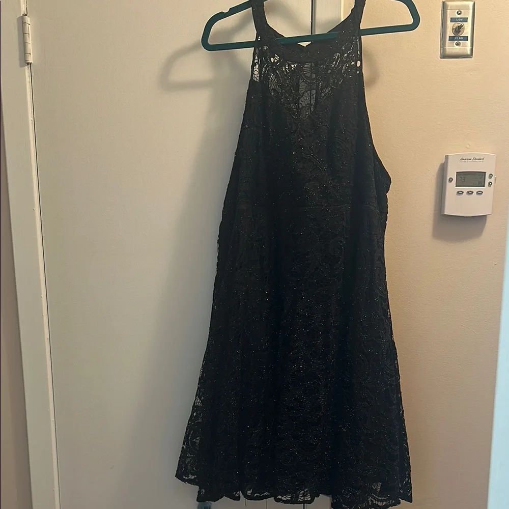 Torrid Black Halter Cocktail